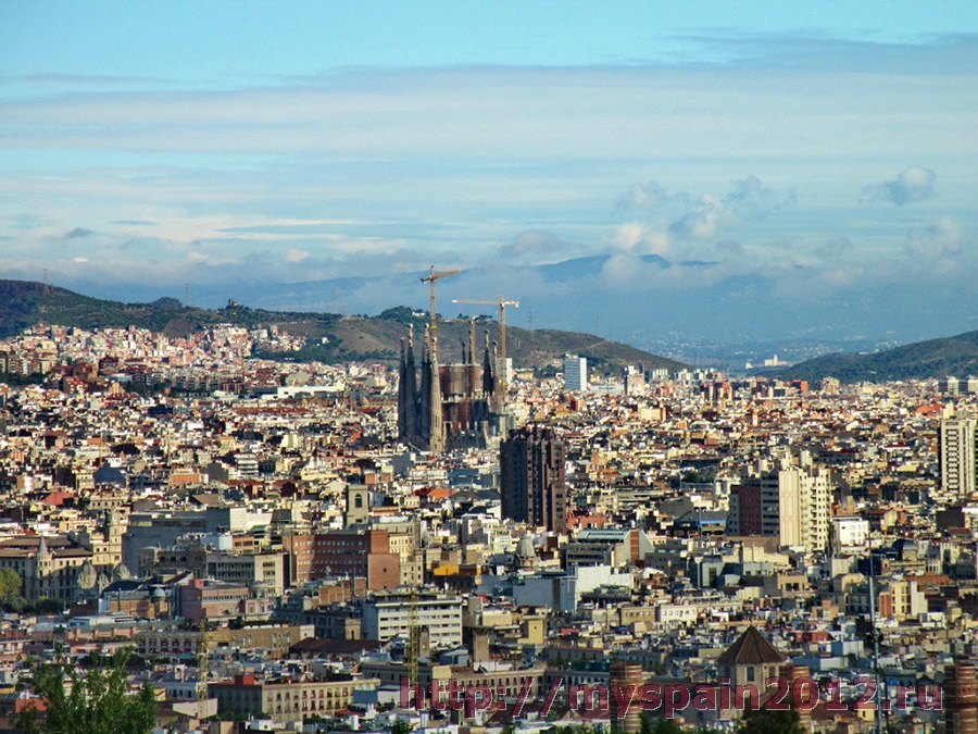 Барселона - обзорная площадка