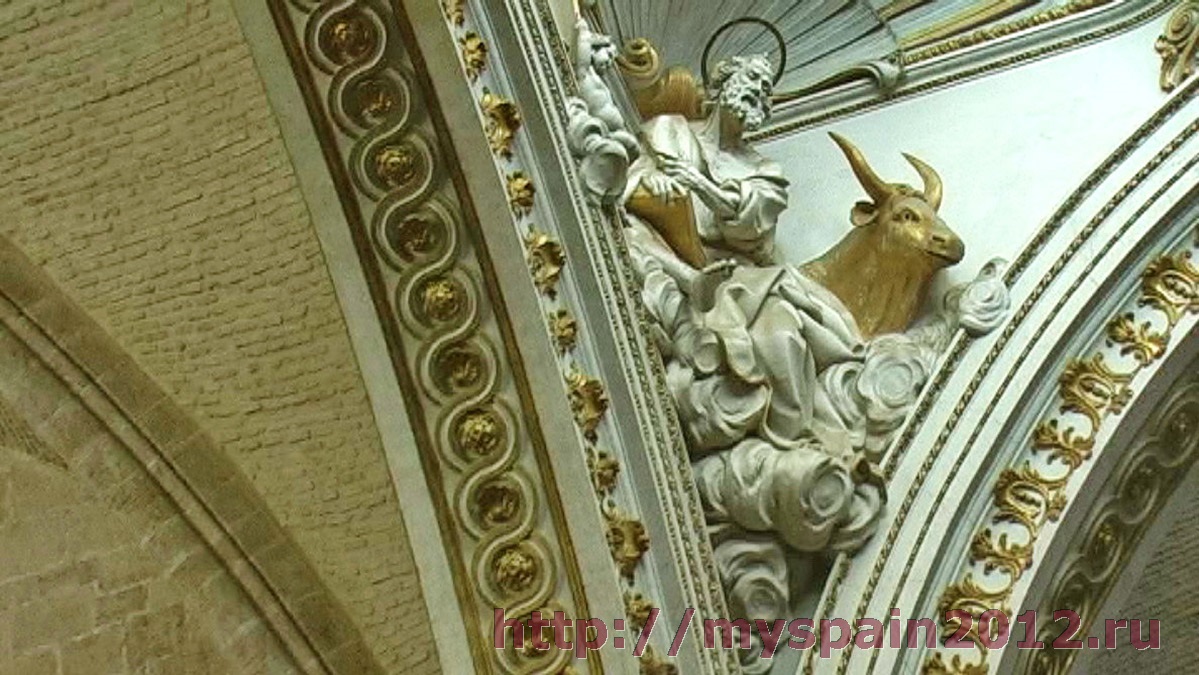 Купол Кафедрального собора Валенсии - евангелист Лука