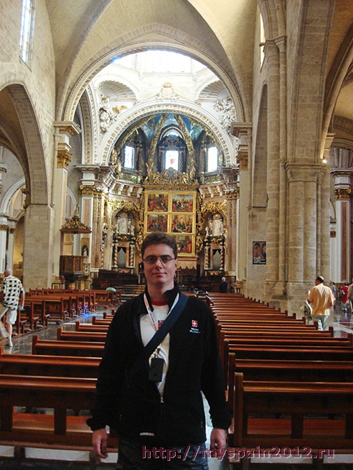 Главный алтарь Кафедрального собора Валенсии